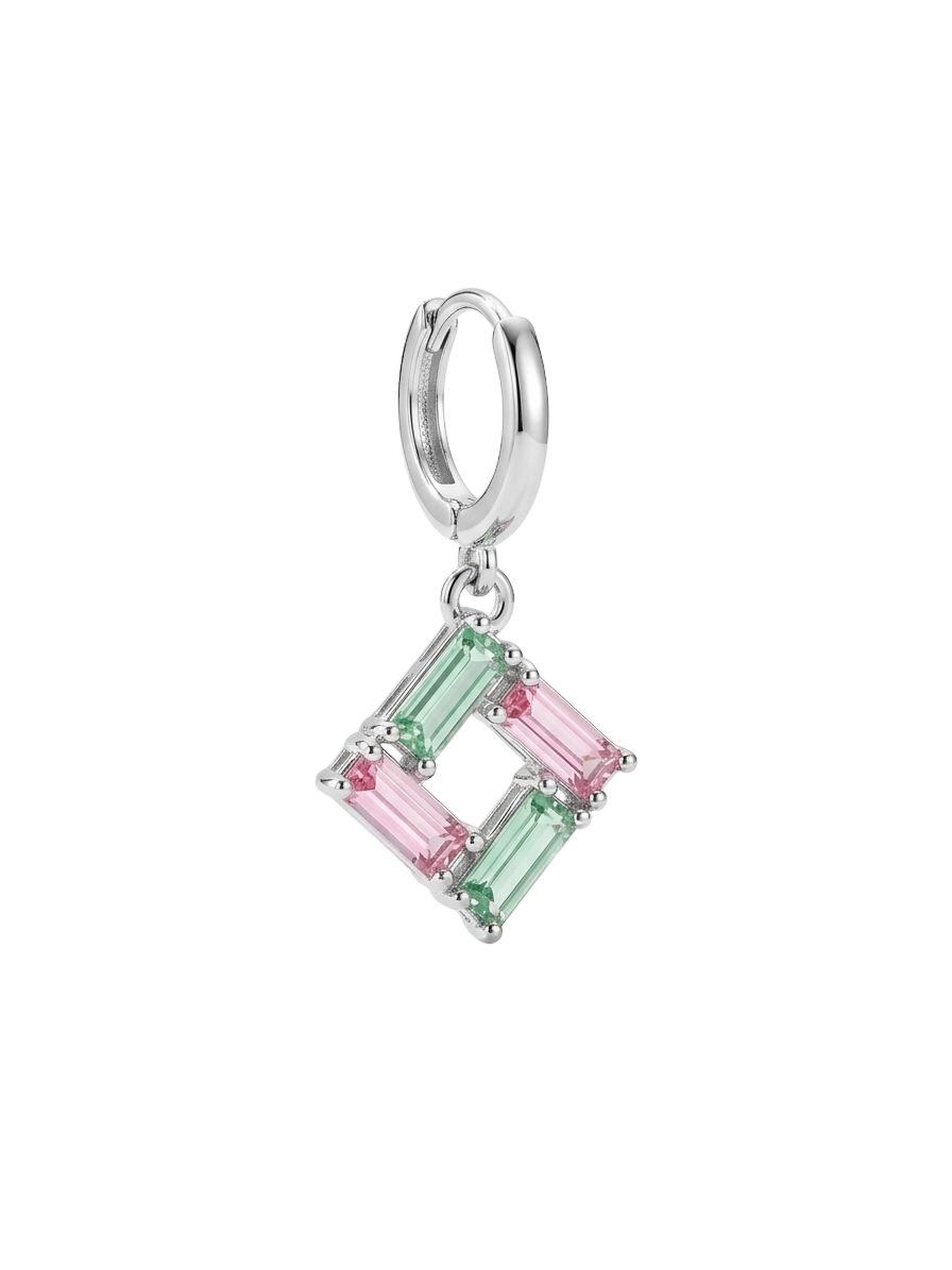 Winged Elegance Earrings - Close-up view