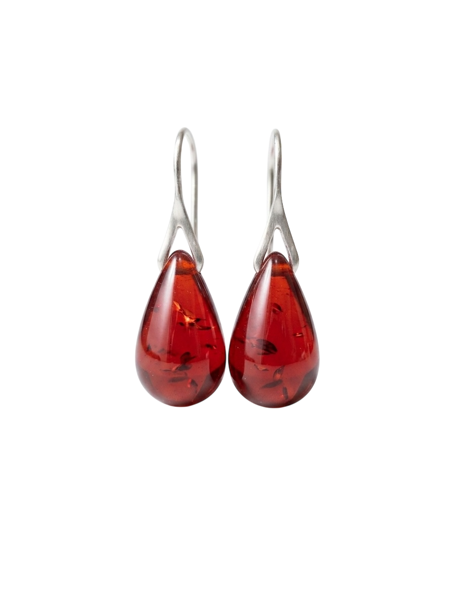 Silver Mist Studs - Close-up view of premium artificial jewellery